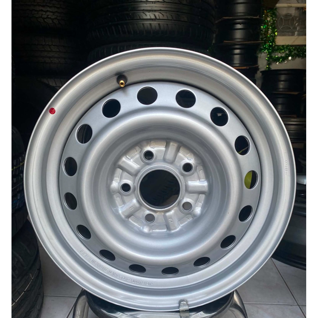ล้อกระทะเหล็กขอบ 15นิ้ว 5รู ของ Mitsubishi Triton (ราคาต่อวง)