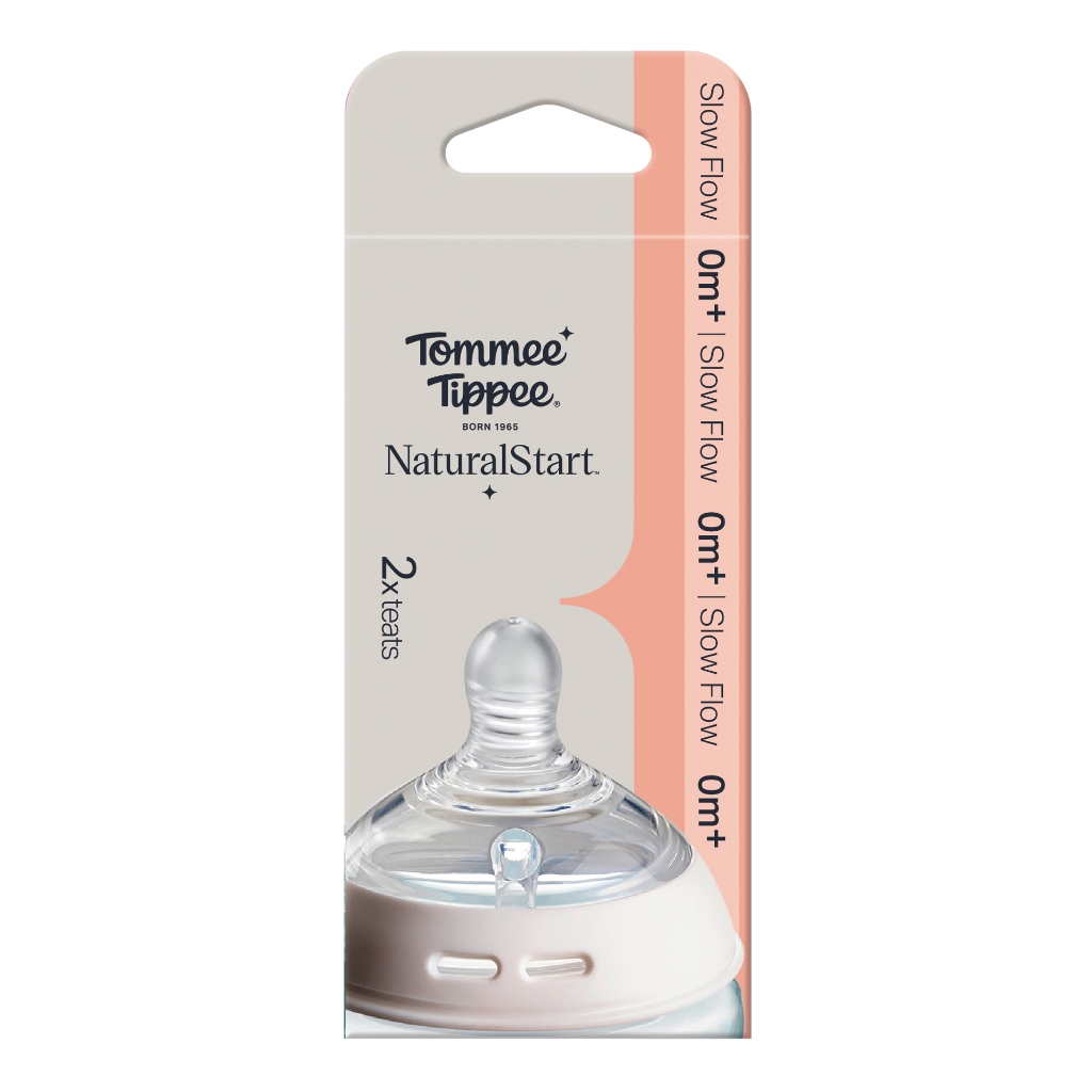 TT Natural Start 2PK SOFT TEAT - SLOW FLOW / MEDIUM FLOW / FAST FLOW