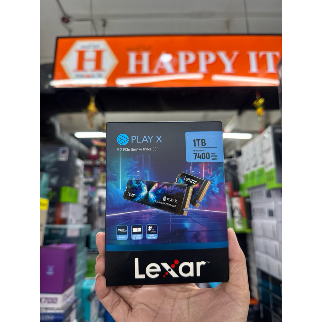 SSD M.2 LEXAR 1TB PLAY X PCIe4x4 NVMeM.2 2030 / /M.2 2230 / M.2 2280