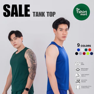 เสื้อกีฬา แขนกุด ผ้าโพลีเอสเตอร์ ดูดเหงื่อ แห้งไว ดีไซน์สวย ทรงเปะ Tank Top