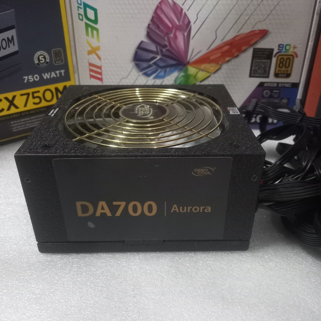 PSU ประกัน 6เดือน Deepcool DA700 700W 80+Bronze มือ2 สายถอดได้ / power supply / พาวเวอร์ซัพพลาย