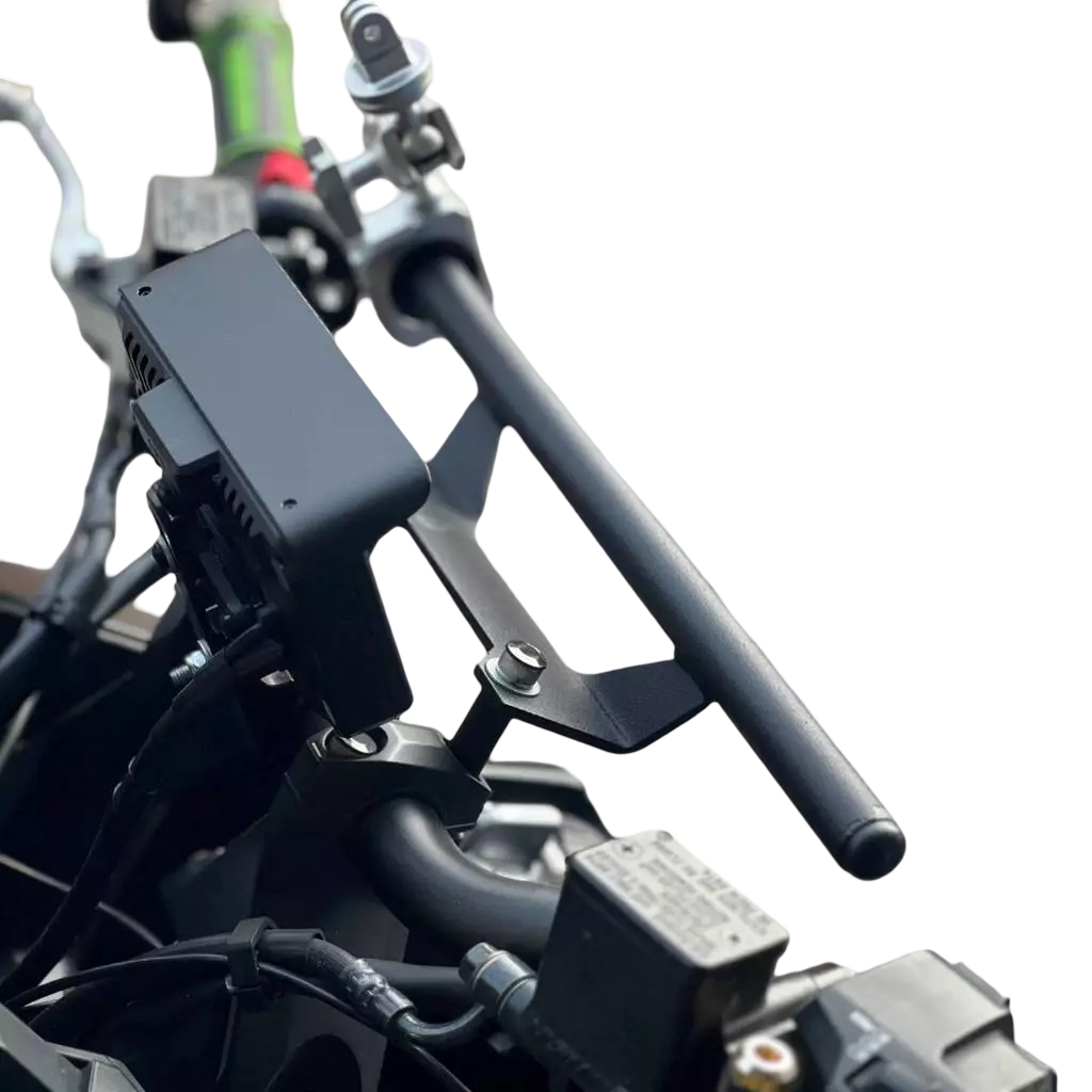 บาร์เสริมติดตุ๊กตาแฮนด์ ADV350 งานคัสตอม มี 2 ขนาด | KMO RACK BAR CUSTOM