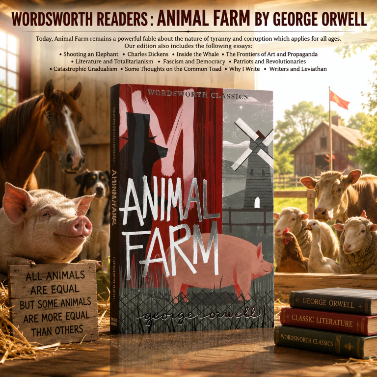 DKTODAY หนังสือ WORDSWORTH READERS : ANIMAL FARM BY GEORGE ORWELL