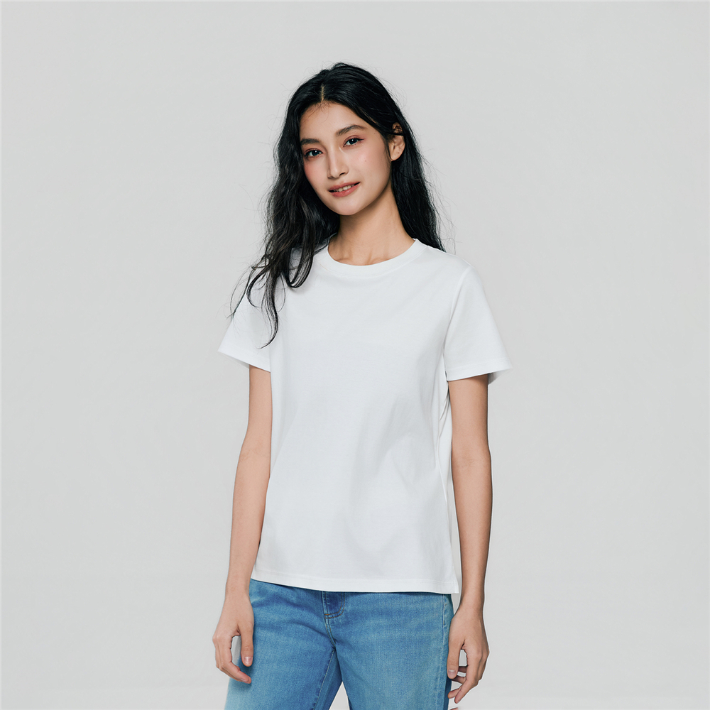 GIORDANO تيشيرت نسائي Luxe Touch
