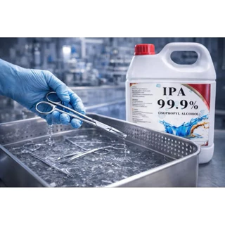 IPA.99.9% Isopropyl Alcohol แอลกอฮอล์ (เกรด Premium) 1000 ml.