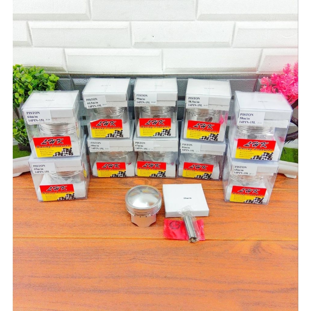 ชุดลูกสูบ LHK 58มิล-69มิล สลัก 14 มีครบทุกไซส์ พร้อมจัดส่ง ( LHK แท้ )