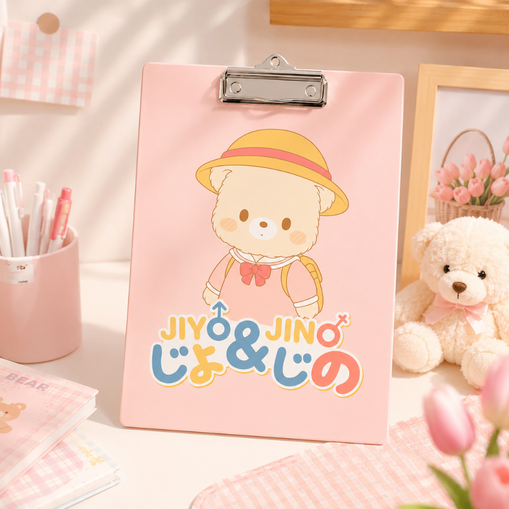 MOMOMART คลิปบอร์ดลายน้อง JiYo & JiNo รูปที่ 4