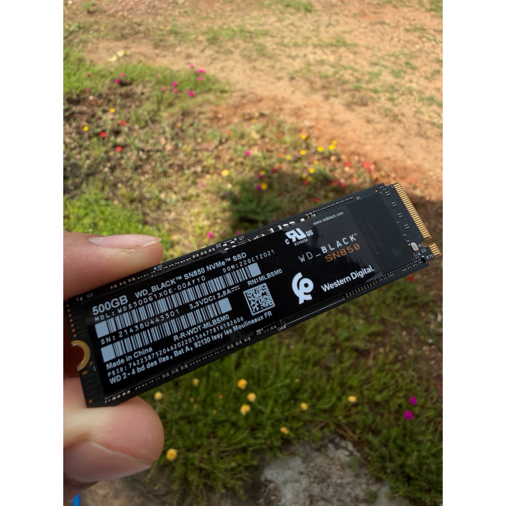 M.2 WD_BLACK SN850 NVMe 500GB