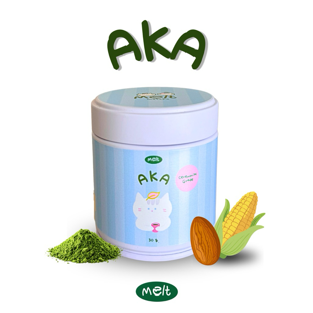 Aka Matcha 30 g. - Ceremonial Grade (มัทฉะ Aka เกรดพิธีการ ขนาด 30 กรัม)