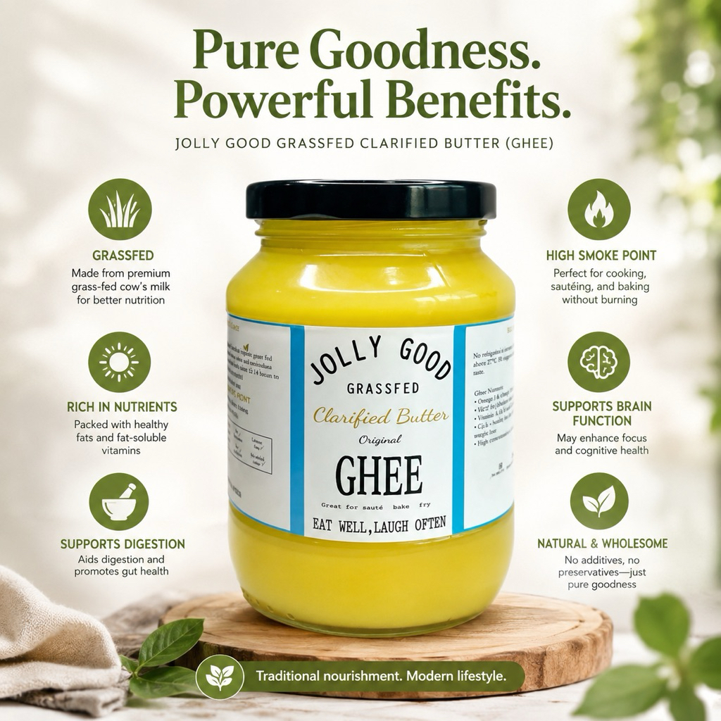 Sunshine Market Grass Fed Ghee 340g |  กีห์ จากเนยวัวเลี้ยงด้วยหญ้า