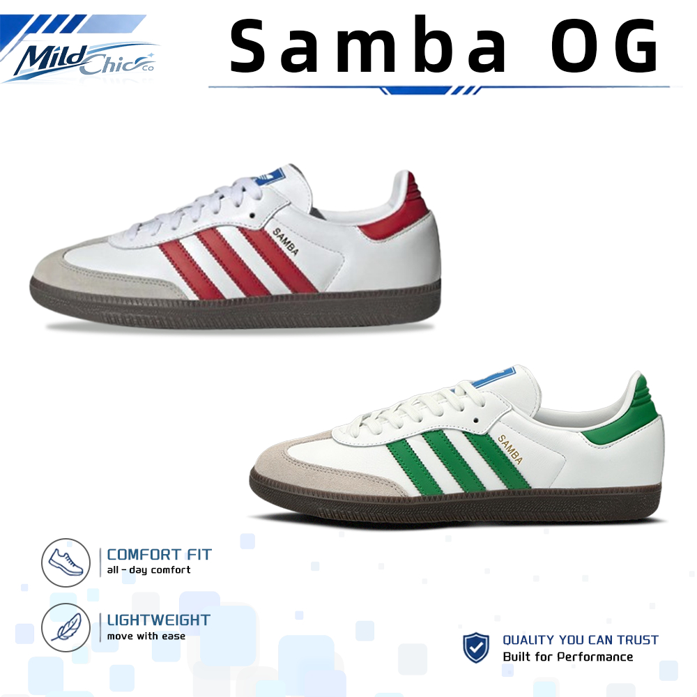 ของแท้ 100%✅ Originals Samba OG รองเท้าผ้าใบ  IG1025/IG1024