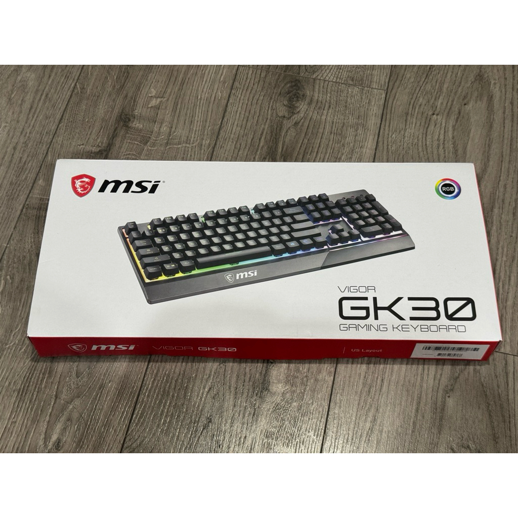 (มือหนึ่ง) MSI VIGOR GK30 Gaming Keyboard