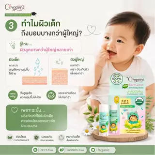 🌷Organne AB-003 บาล์มบัวหิมะ ออร์แกนิค