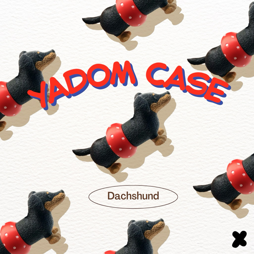 🐶🐾 เคสยาดมน้องหมา “ Dachshund Inhaler Case “ - YADOM CASE