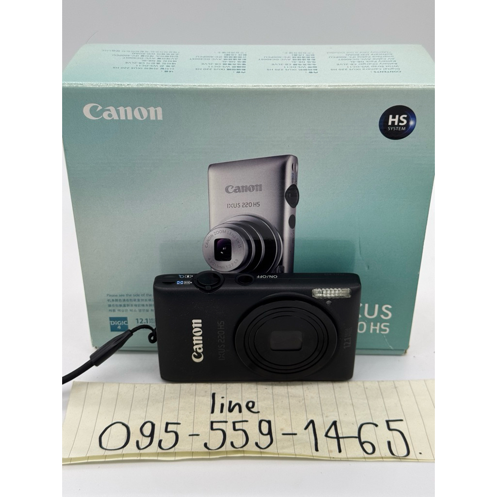 กล้อง canon ixus 220hs สาย y2k