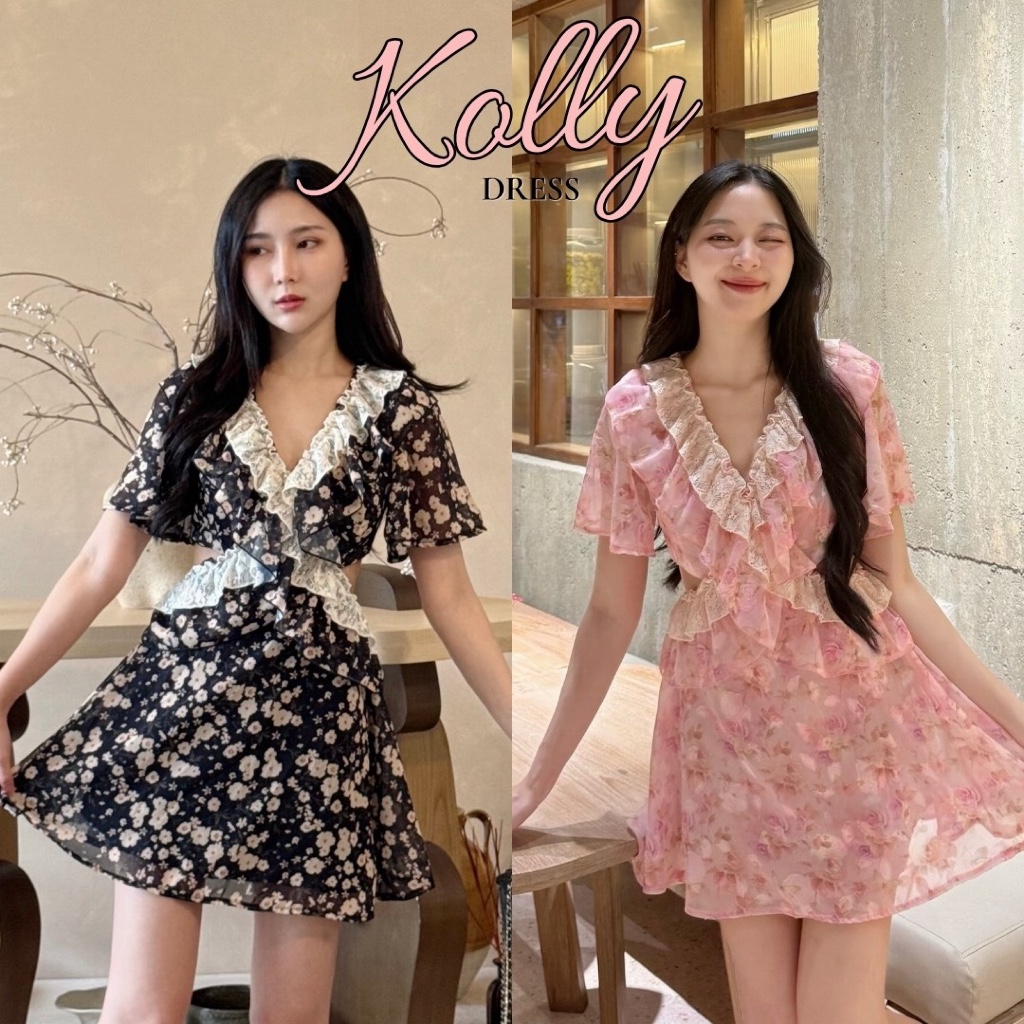 SIRINTRA : KOLLY MINI DRESS มี 2 สี