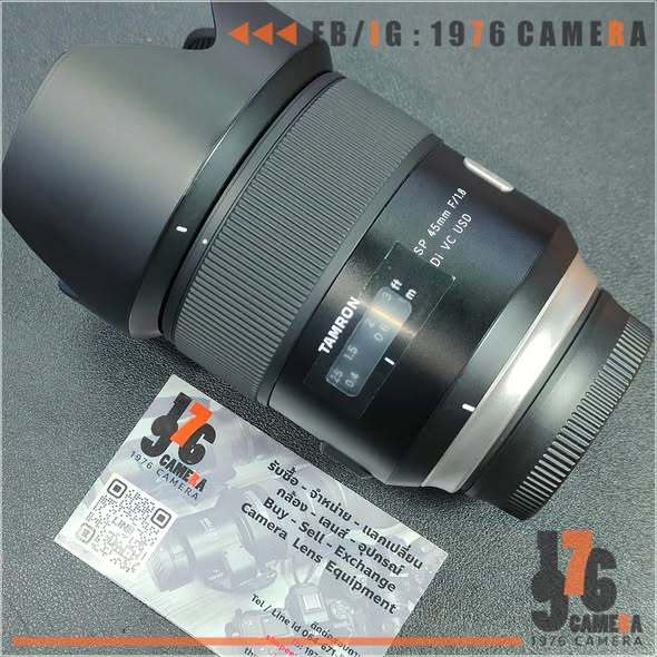 USED LENS TAMRON SP 45 f1.8 Di VC USD มือสองสภาพดี
