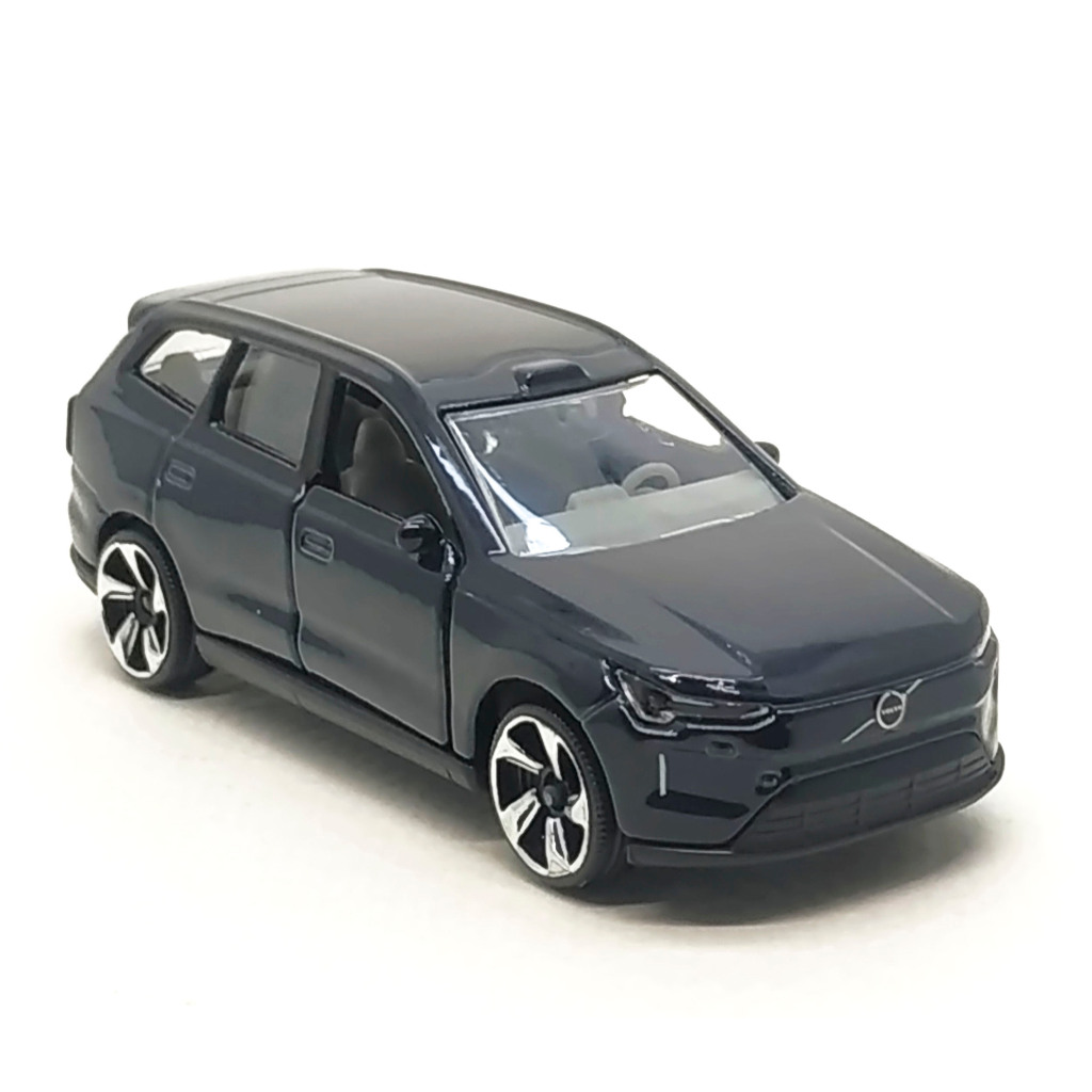 Majorette Volvo EX90 สีดำ แบบล้อ 5LTS2T สเกล 1/63 (8 cm) ไม่มี Package