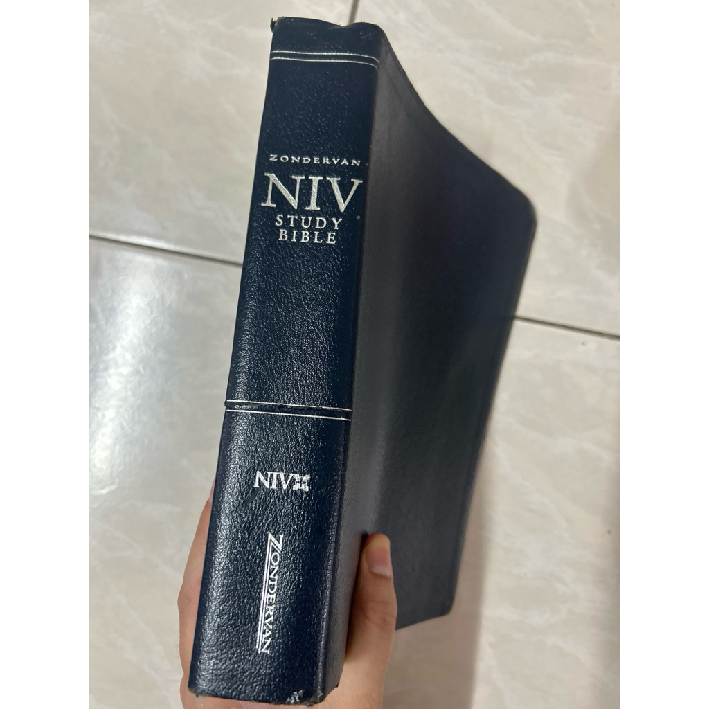 niv study bible zondervan มือสองสภาพอ่าน