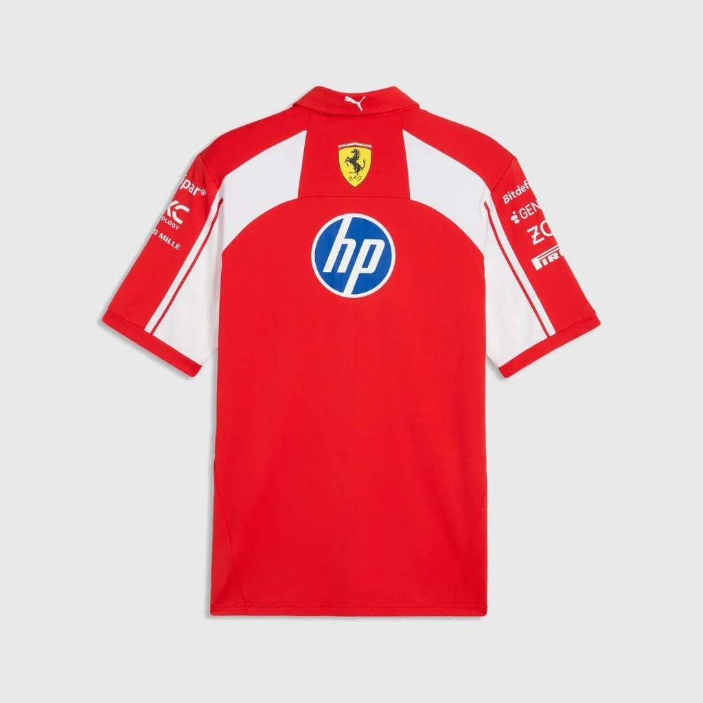 [แถมสินค้าPre ระบุ Size ในคำสั่งซื้อ หรือ แชท ห้ามกดสั่ง] เสื้อ Scuderia Ferrari F1 PUMA 2026 Team Authentic Polo — صورة 4