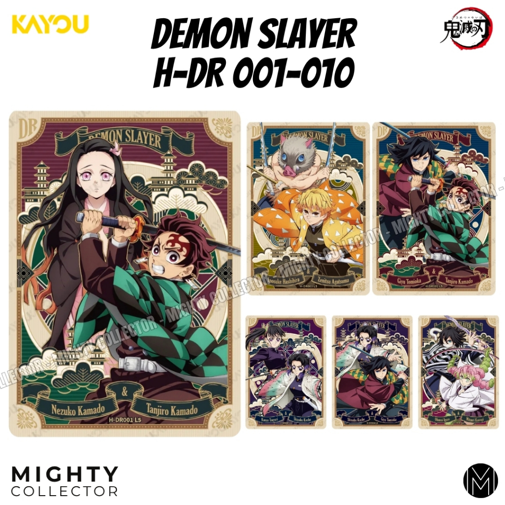 ดาบพิฆาตอสูร Demon Slayer KAYOU Collection Cards - การ์ดสะสม - ZR - Official Cards