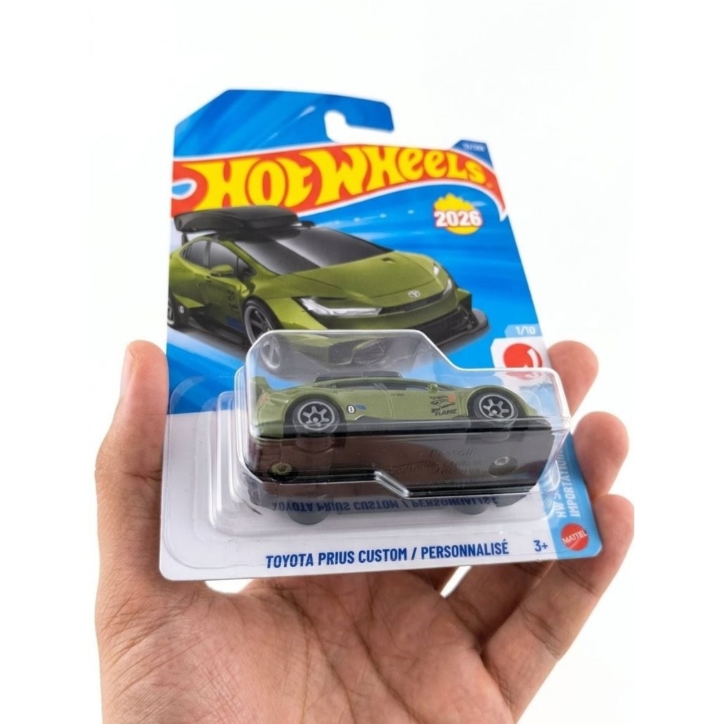 TOYOTA PRIUS CUSTOM / PERSONNALISÉ แบรนด์: Hot Wheels (Mattel) สเกล (Scale): 1:64