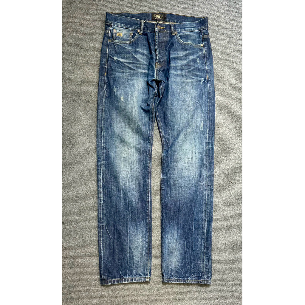 selvedge denim distress pants