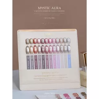 Ladai Mystic Aura 12 Color Cat eye Series By Nailscontent ชุดยาทาเล็บ