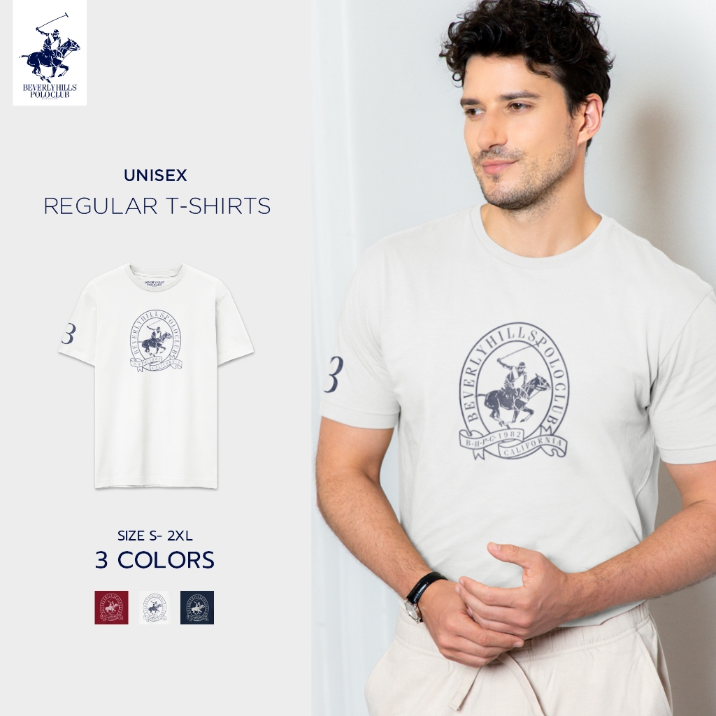 BEVERLY HILLS POLO CLUB เสื้อยืดคอกลมแขนสั้น รุ่น BNSR576