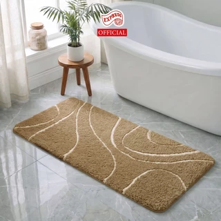 EXPRESS CARPET พรมเช็ดเท้ายาว 50x120cm พร้อมส่ง พรมขนนุ่ม มีกันลื่น ซับน้ำดี ซักได้ แห้งไว