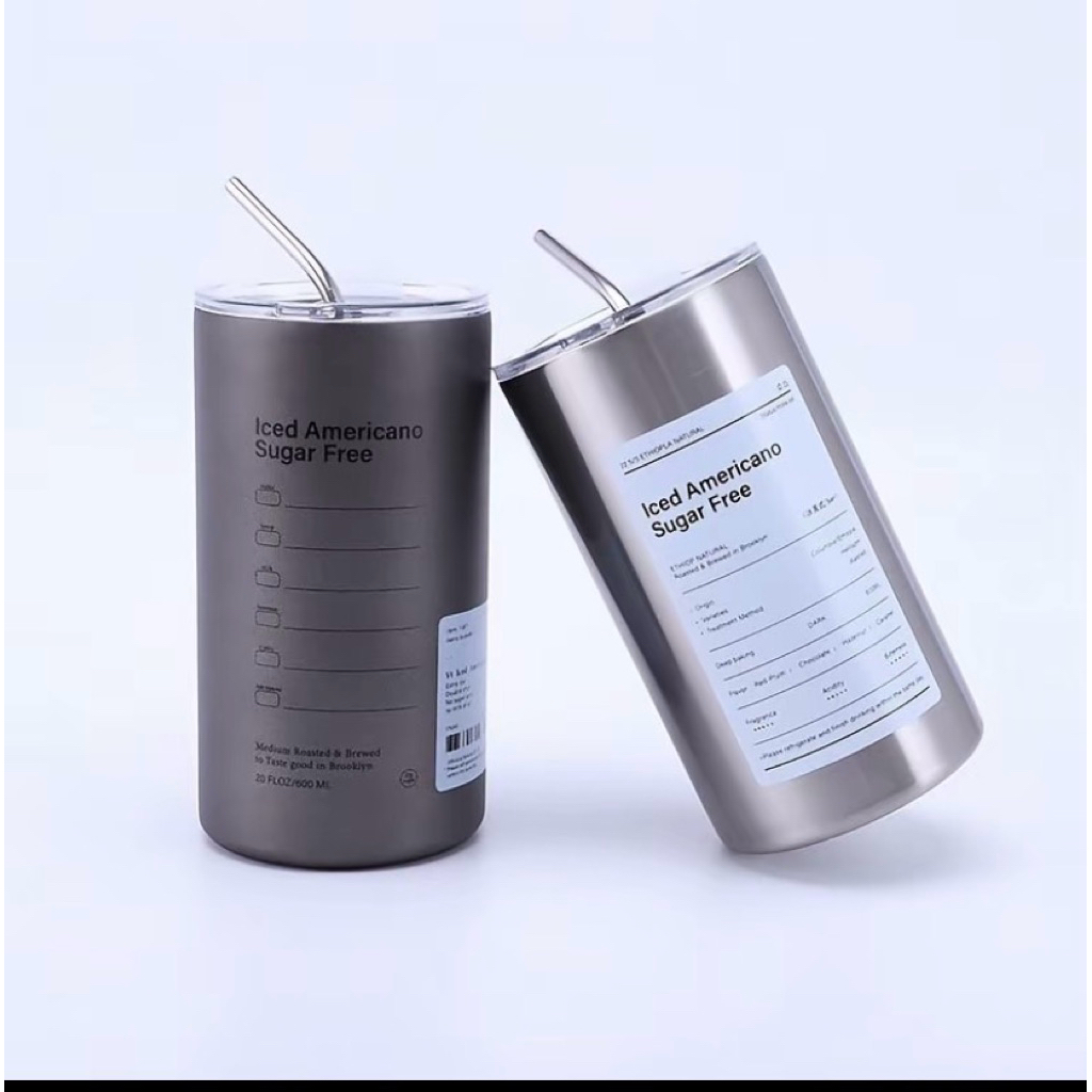 600ml/20oz แก้วเก็บความเย็น แก้ว นำเก็บความเย็น กระติกนำ กระติกเก็บความเย็น