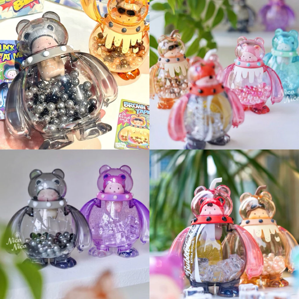 (ย249) โมเดล : Heyone Paipai Bear Special Mixed Drinks Shop Series