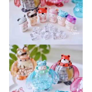 (ย249) โมเดล : Heyone Paipai Bear Special Mixed Drinks Shop Series