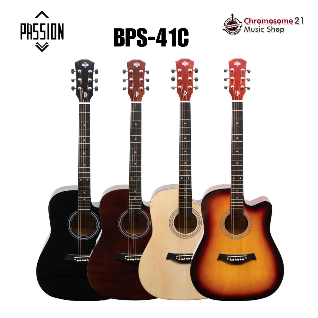 กีตาร์โปร่ง Passion BPS-41C 41 นิ้ว