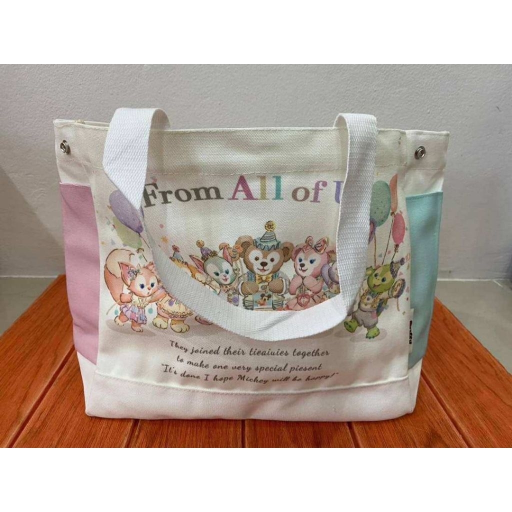 กระเป๋าผ้าโท้ทลาย Duffy and Friends