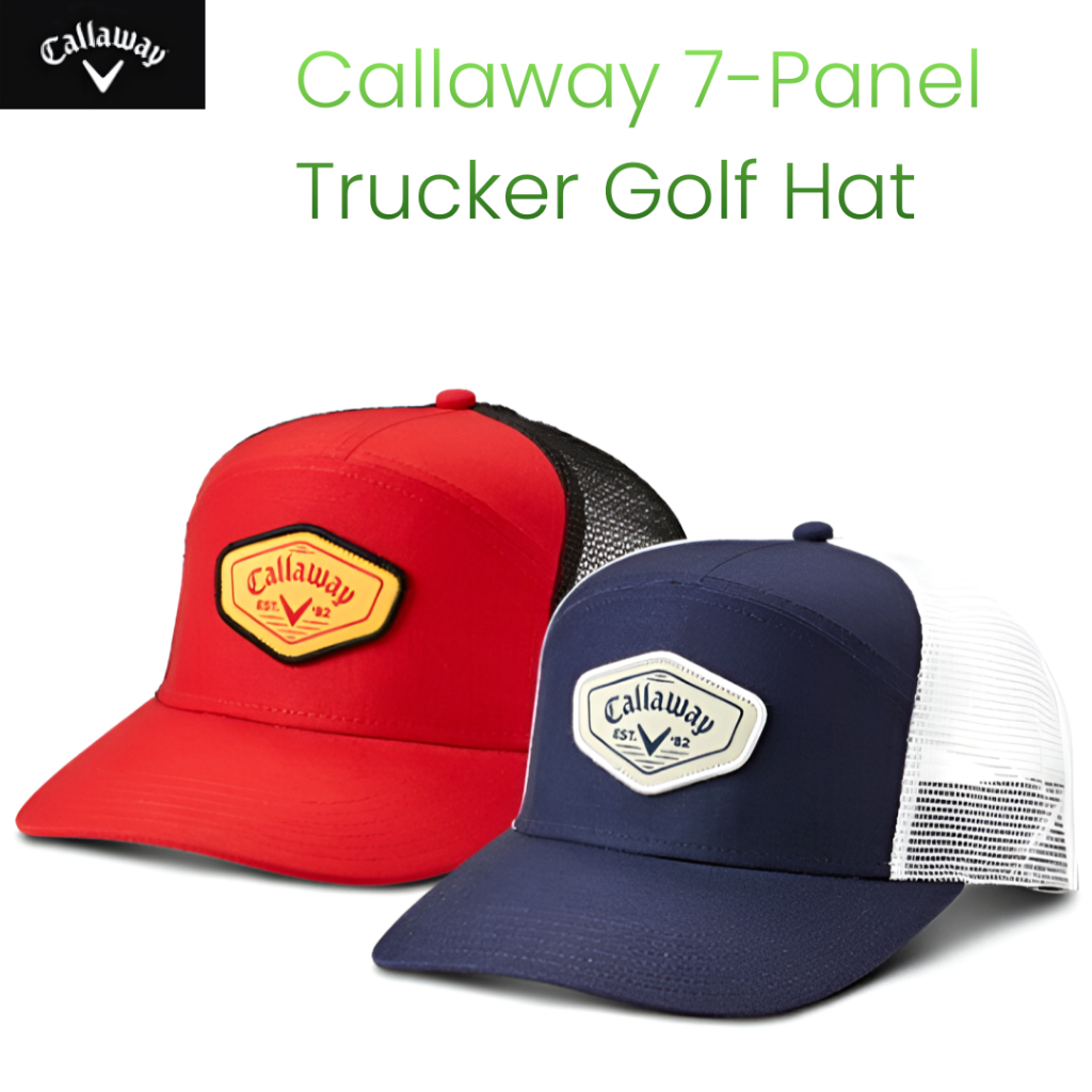 [🚚จัดส่งไว] CALLAWAY 7 Panel Trucker Golf Hat