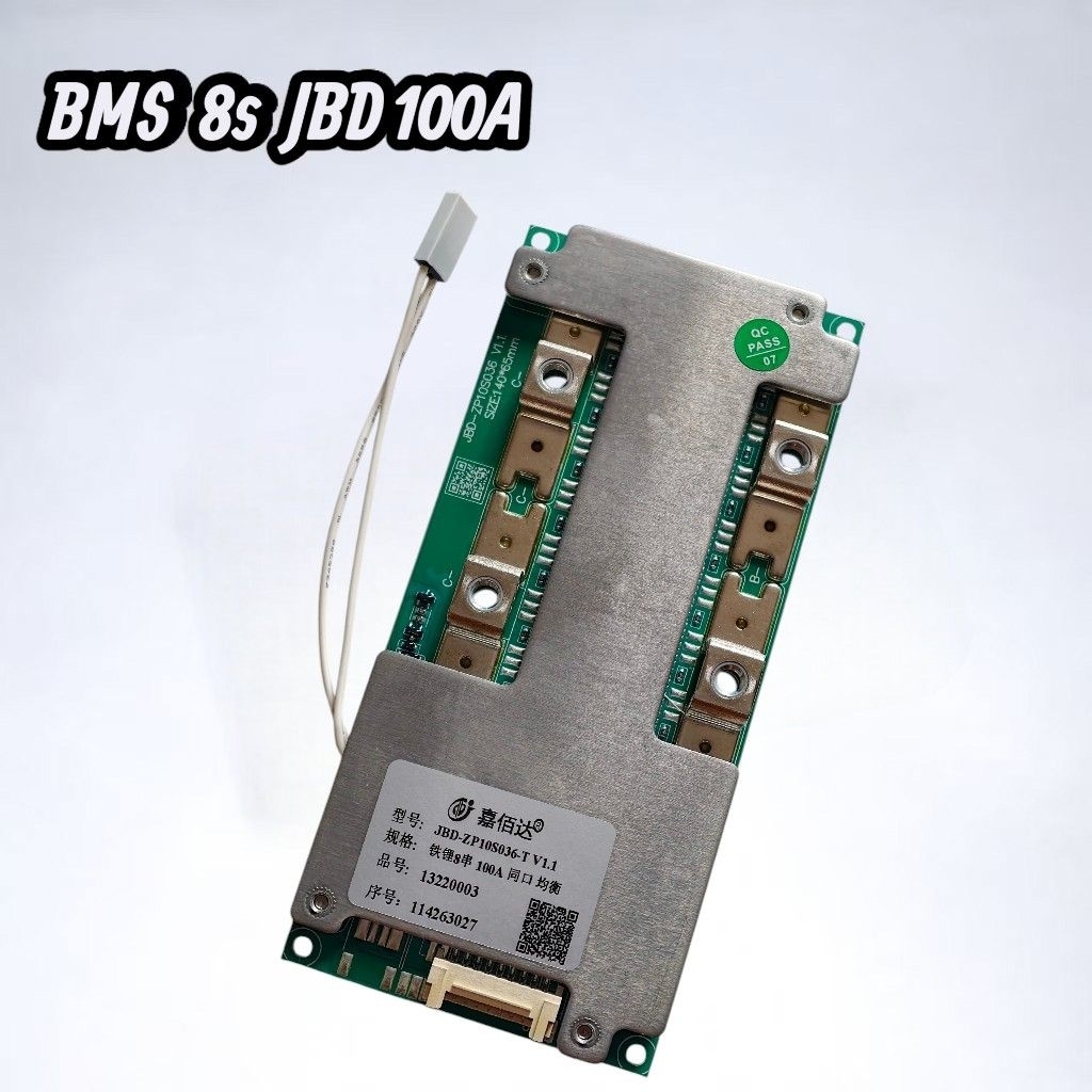 JBD BMS 8s 3.2V สำหรับ LiFePo4 JBD (Jiabaida) 8s 30A 60A รูปที่ 4