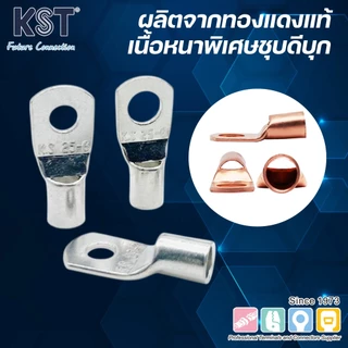 KST หางปลาหนาทรงยุโรป เข้าสายไฟเบอร์ 10mm²-35mm² รุ่น TL SERIES