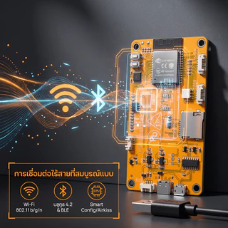 บอร์ด ESP32 หน้าจอสัมผัส WIFI& บอร์ดทดลองบลูทูธ 2.8นิ้ว 240*320 หน้าจอสมาร์ท 2.8 นิ้ว สำหรับงาน IoT Arduino พร้อมTF Car