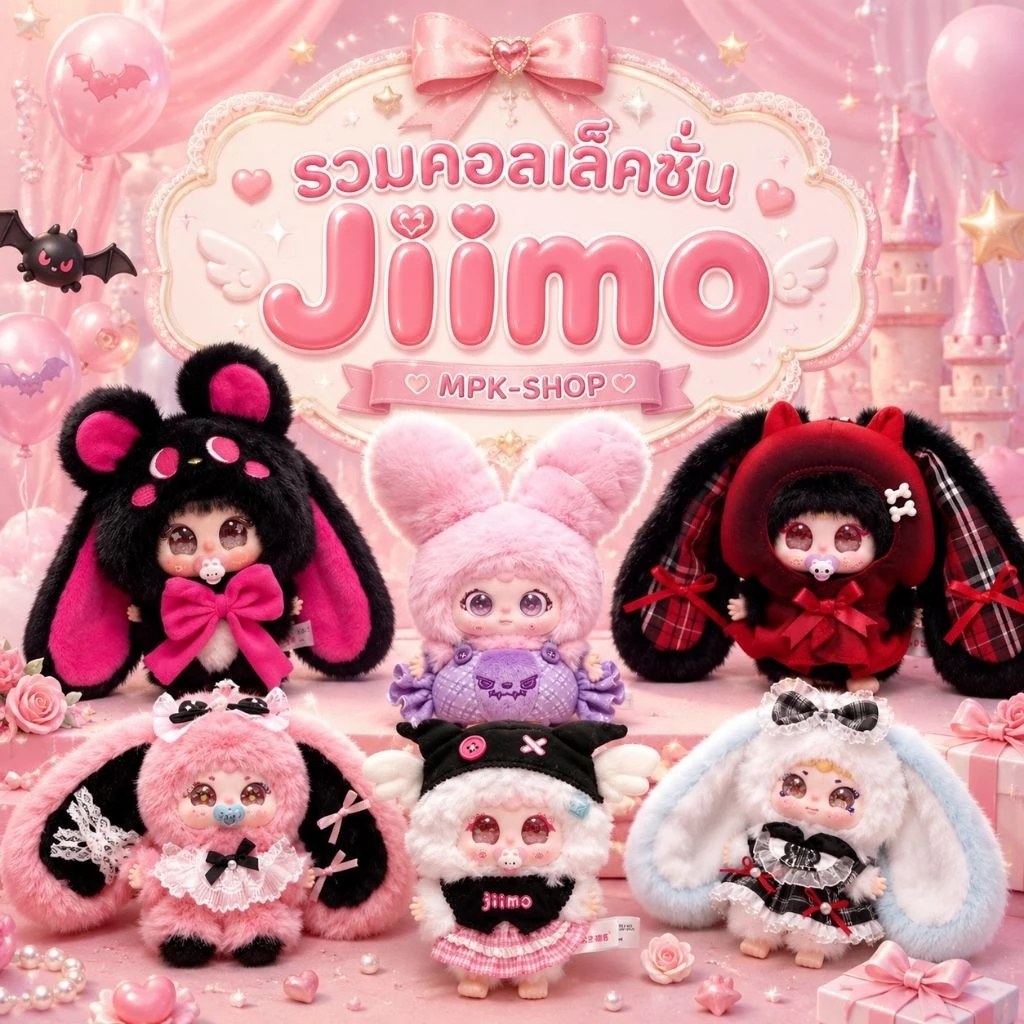 รวม Jiimo 80% 200% รวมน้องจิโม๊ะ (ของใหม่แบบเลือกตัว) กทม.ส่งด่วน 24 ชม