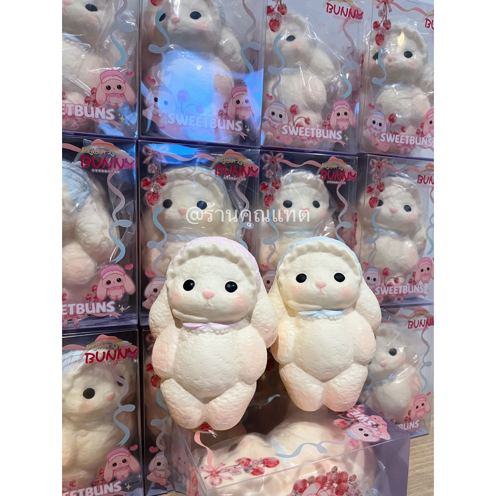 [พร้อมส่งในไทย🇹🇭] bunny squishy🐰 สกุชชี่กระต่ายกลิ่นหอมมาก ✨Sweetbuns ของแท้💯