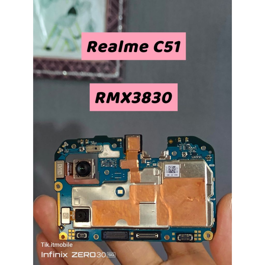 บอร์ดพร้อมใช้งาน Realme C51


Model. RMX3830

