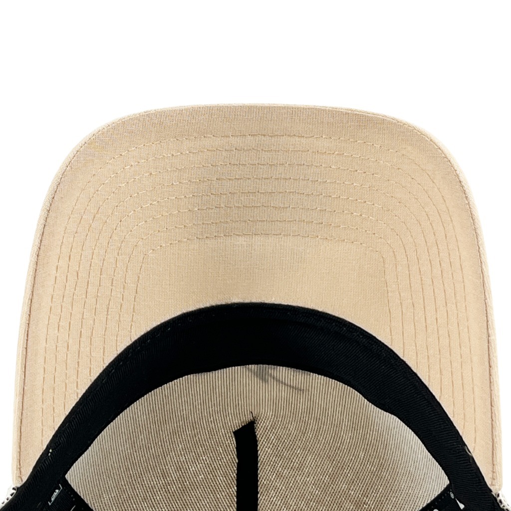 New Era قبعة تراكر 9Forty قطن وكتان — بيج — صورة 8