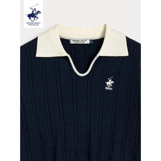Beverly Hills Polo Club เสื้อโปโลไหมพรม แขนสั้น รุ่น LN2F020