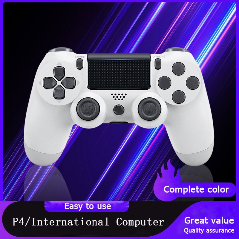 จอยสติ๊กเกมไร้สาย Bluetooth Joystick P4 Controller RGB จอยสติ๊กเกม GEN2 For PC/Notebook/IOS/Android