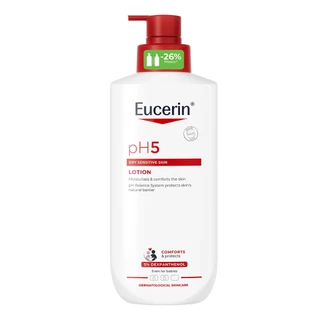 Eucerin pH5 LOTION FOR DRY SENSITIVE SKIN 400ML ยูเซอริน โลชั่นปรับสมดุลผิว สำหรับผิวแห้ง ผิวบอบบาง แพ้ง่าย