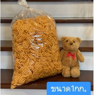 ข้าวเกรียบตาข่ายรสบาบีคิว