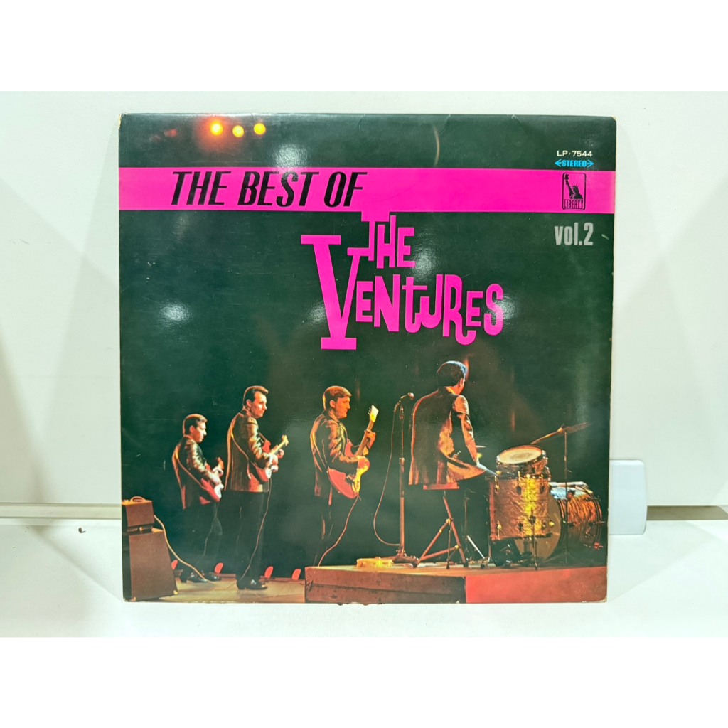 1LP Vinyl Records แผ่นเสียงไวนิล   Old Record] The Best of The Ventures Vol. 2 a visited Japan ... (