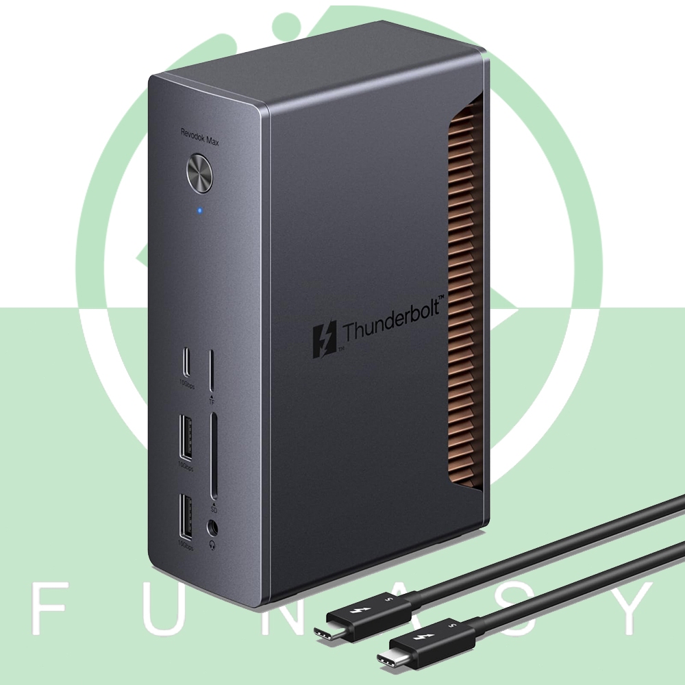 UGREEN 13-in-1 Hub 8K Thunderbolt 5 จอแสดงผล Triple 80G Expansion Dock