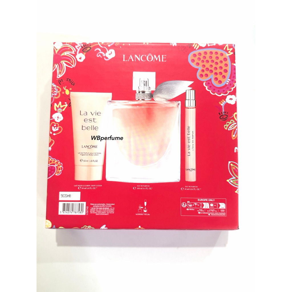 ชุดน้ำหอม Lancome La Vie Est Belle L'Eau de Parfum